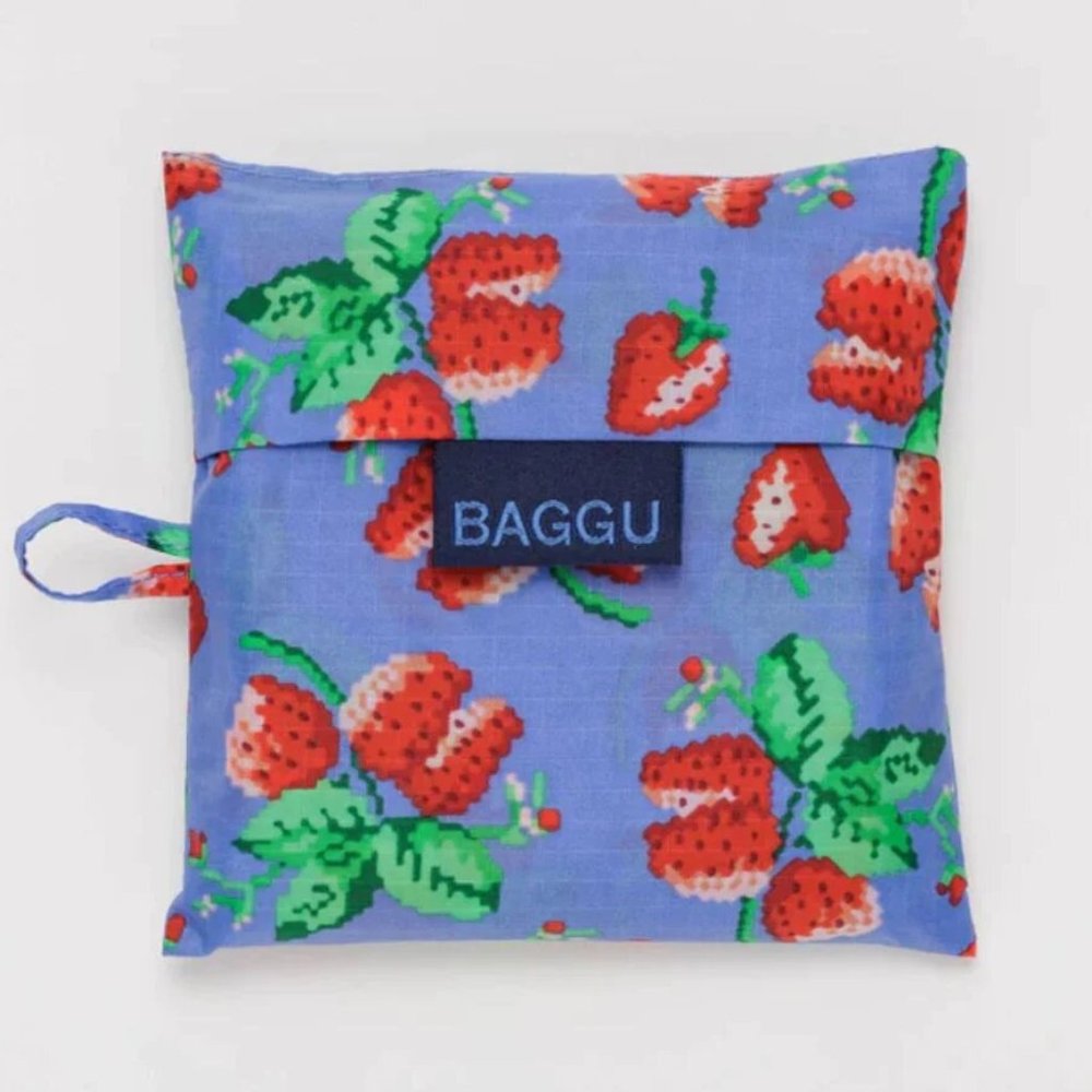 NWT Standard Baggu - Wild Strawberries - Picture 4 of 8